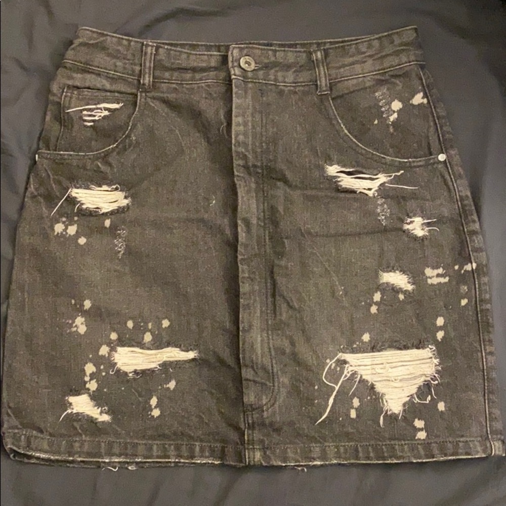 Zara denim skirt